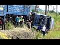 Потяг протаранив вантажівку: подробиці ДТП у Рокосові на Хустщині