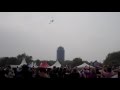 2011 Royal Wedding Lancaster and Spitfire Hyde Park flyby