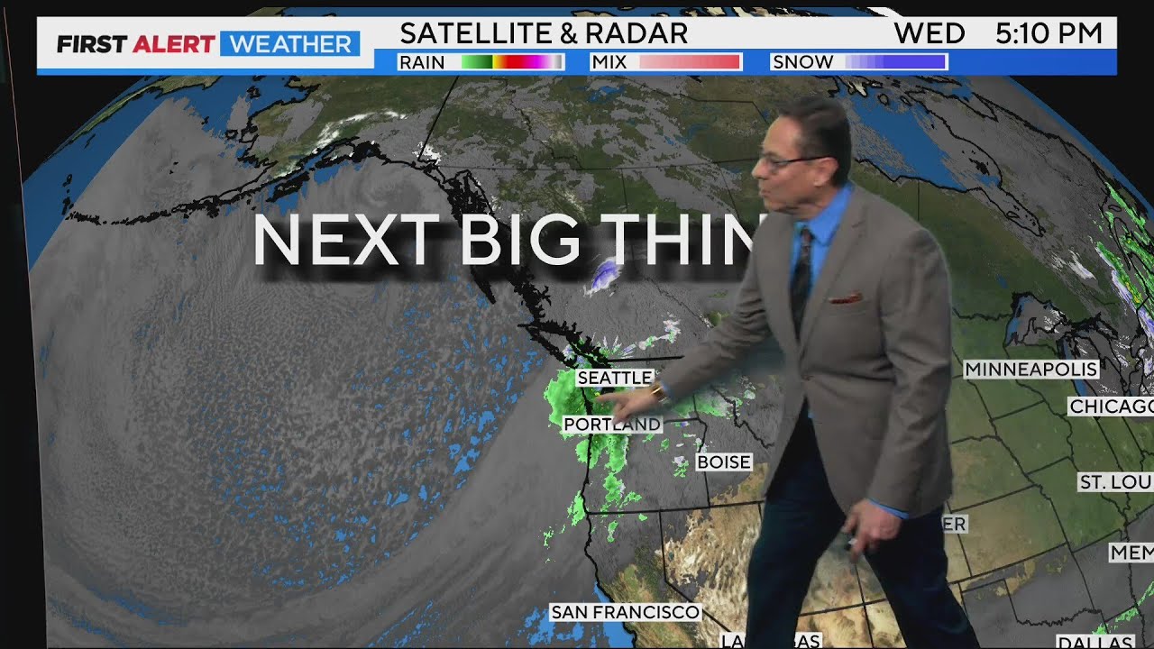 Big warming trend ready to roll before next storm system - YouTube