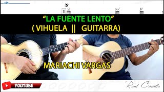 LA FUENTE LENTO || VIHUELA || GUITARRA || MARIACHI VARGAS