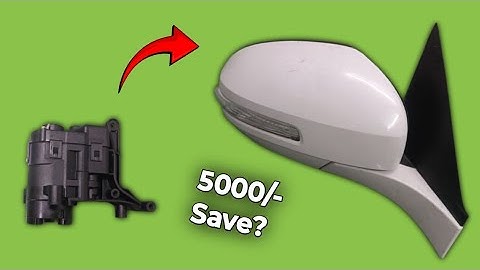 swift side mirror folding problem