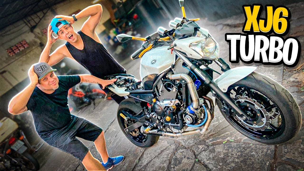RENATO GARCIA NÃO ACREDITOU QUANDO VIU A XJ TURBO PRONTA-PSBK