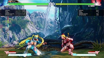 Some Interesting Cammy Block Strings STREET FIGHTER V