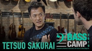 Bass Camp 2016 Interviews - TETSUO SAKURAI