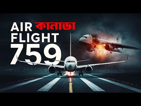 পৃথিবীর ইতিহাসে সবথেকে বড় প্লেন ক্রাশ | Air Canada Flight 759: Few Meters from DISASTER!