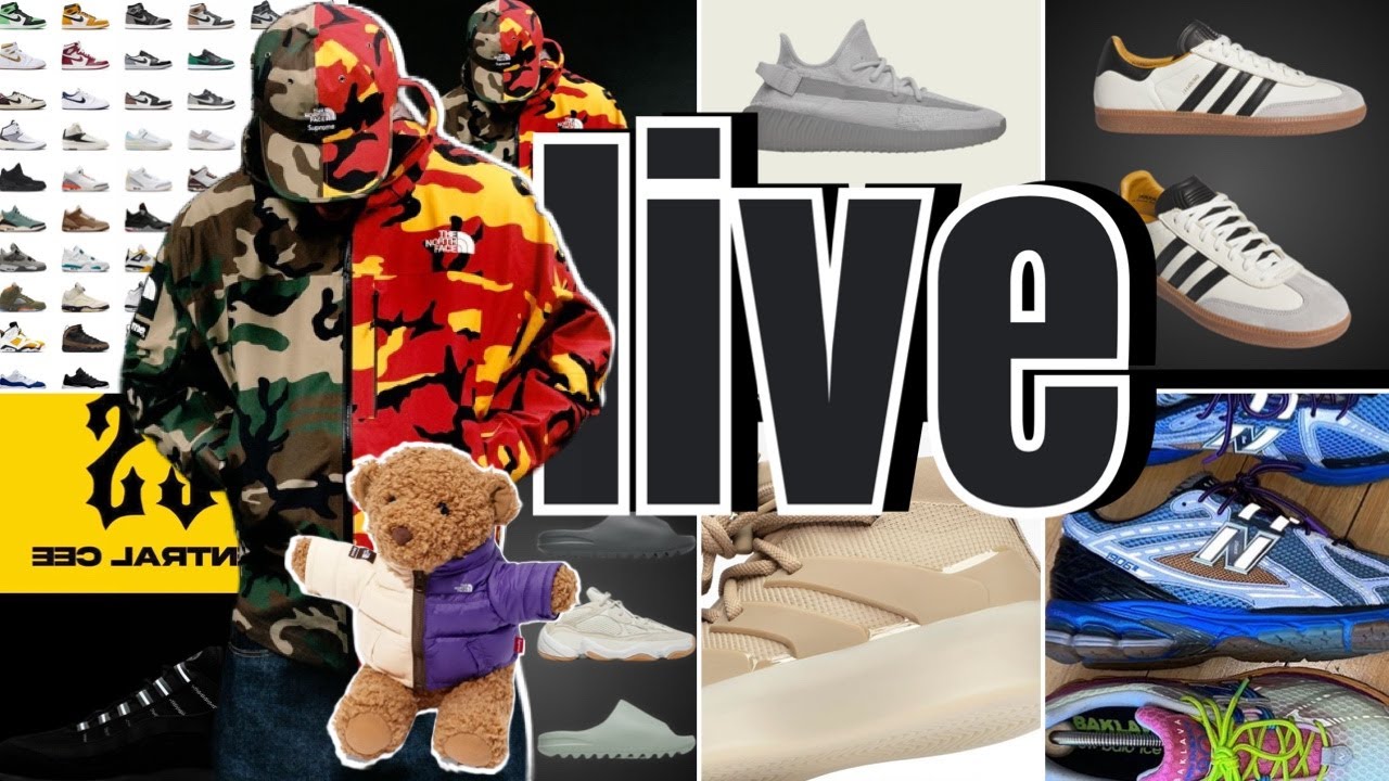 Supreme x TNF l YEEZY releases l Upcoming sneaker drops