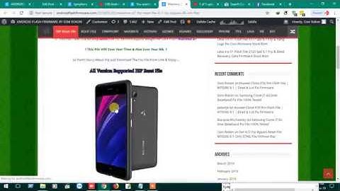 Maximus D7 FRP Bypass Reset File 40MB Only MT6739 8.1 No Risk