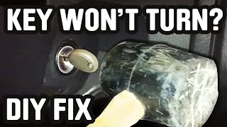 if your Car/Truck Key won't turn, here is a Quick fix UNCUT