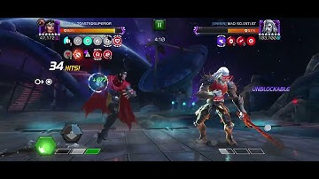 Wiccan versus Knull. Node 31