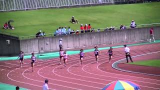 20140906中部中学新人共通女子200ｍ予選7組