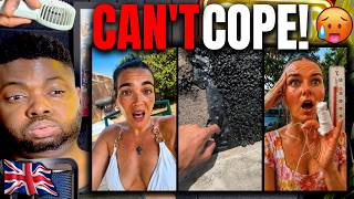 British Heatwave HITS 99 F - Roads Are LITERALLY MELTING British Guy Reacts