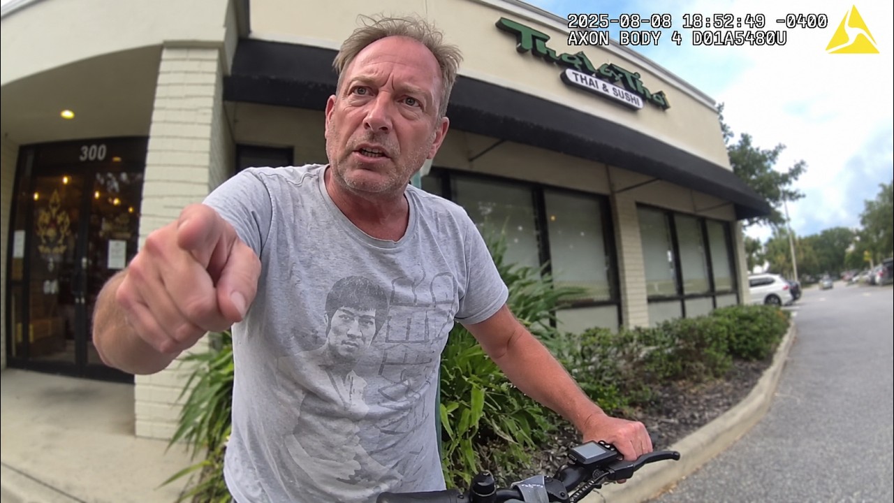 "I'm Legal to Run" Florida Man Flees on a Stolen E-Bike, shoves a Deputy and Instantly Regrets it