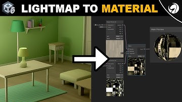 Unity 6 Tutorial: Add Lightmap Texture to Material Using ShaderGraph