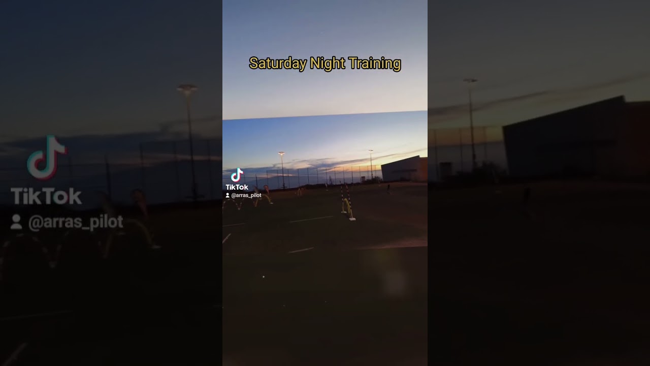 Saturday night training 