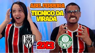 REACT INDEPENDIENTE DEL VALLE 2 X 3 PALMEIRAS - PALMEIRAS É O TIME DA VIRADA