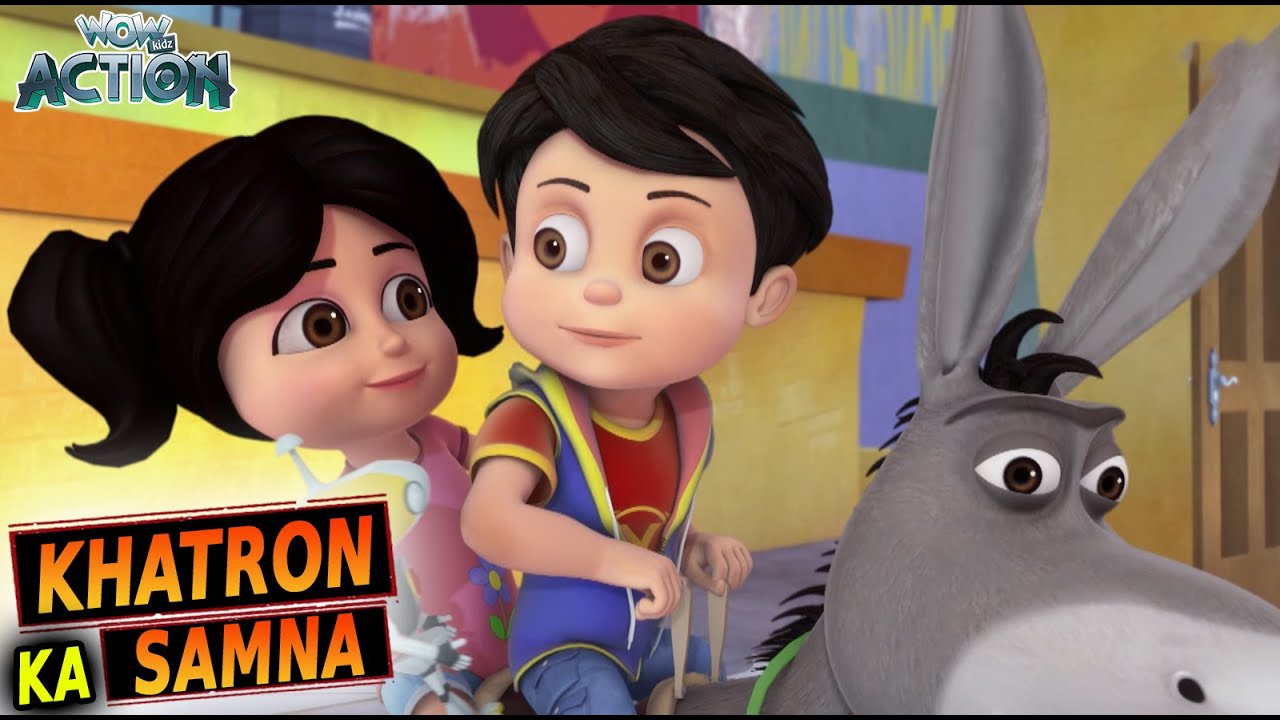 Vir aur Emli  Vir The Robot Boy  177  Hindi Cartoons For Kids  WowKidz Action