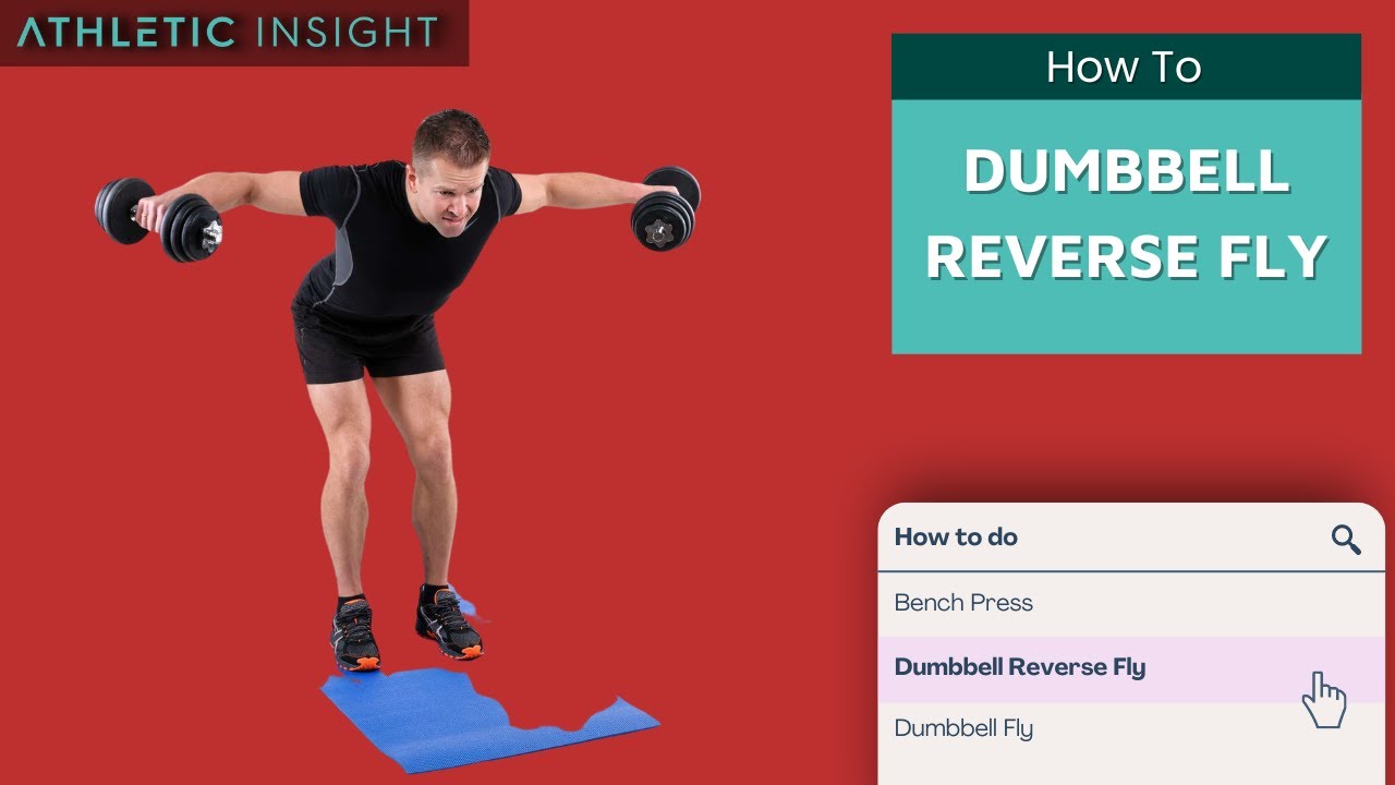 How to do a Dumbbell Reverse Fly - YouTube