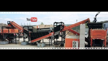 So geht Altholzaufbereitung: CERON Type 306 mit Splitter Unit 425 sowie FE und NE Abtrennung