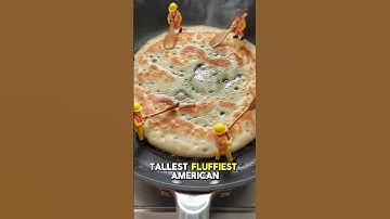 [AI] Giant Pancake Stack Made by Tiny Workers 🥞🇺🇸 #MiniatureCooking #PancakeTower #AmericanBreakfast