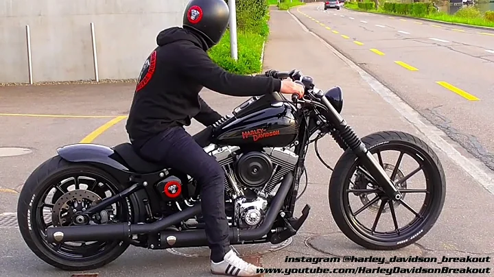 Harley-Davidson Breakout Slow Shooting