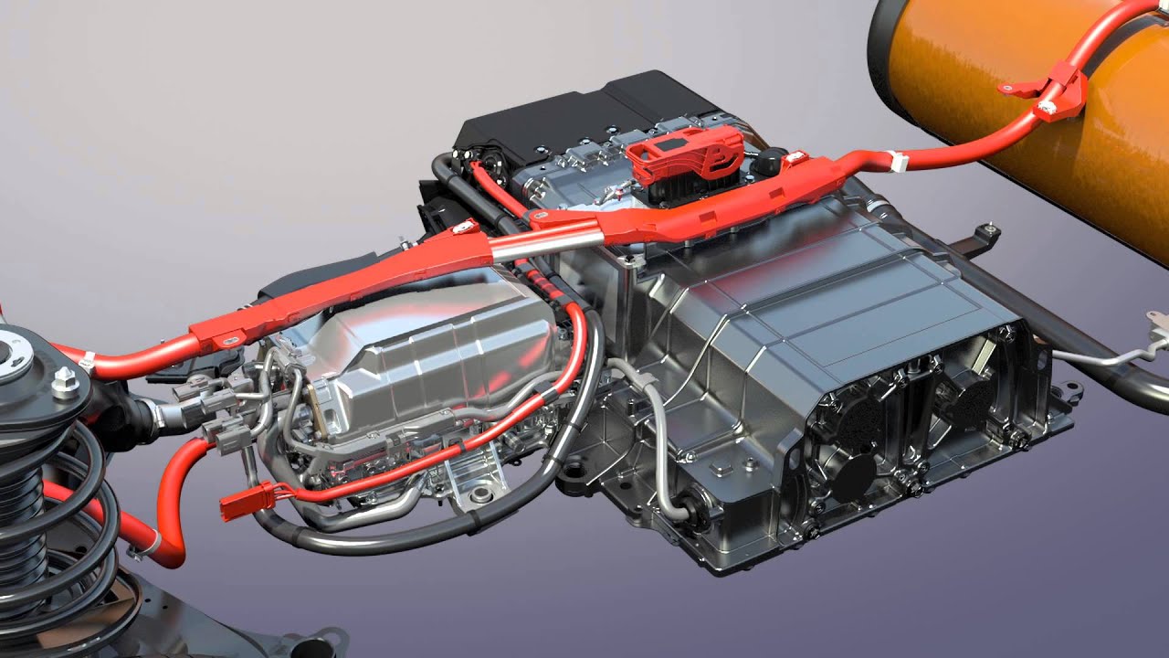 2016 Toyota Mirai FCV Fuel Cell Stack YouTube