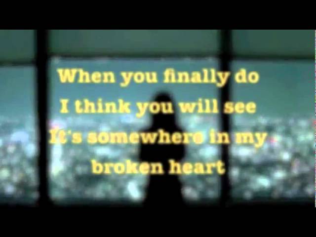 BILLY DEAN - SOMEWHERE IN MY BROKEN