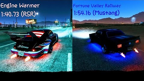 NFS Payback |Engine Warmer 1:40.73 RSR PB & Fortune Valley Railway 1:54.16 Mustang PB|