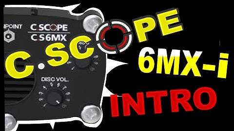C.Scope Metal Detector CS6MX-i introduction