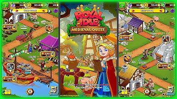 Royal Idle: Medieval Quest (Gameplay Android) - Idle Game - [Android Fragments]🧩