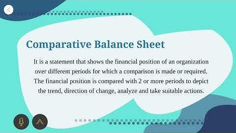 Comparative Financial Statements in Malayalam