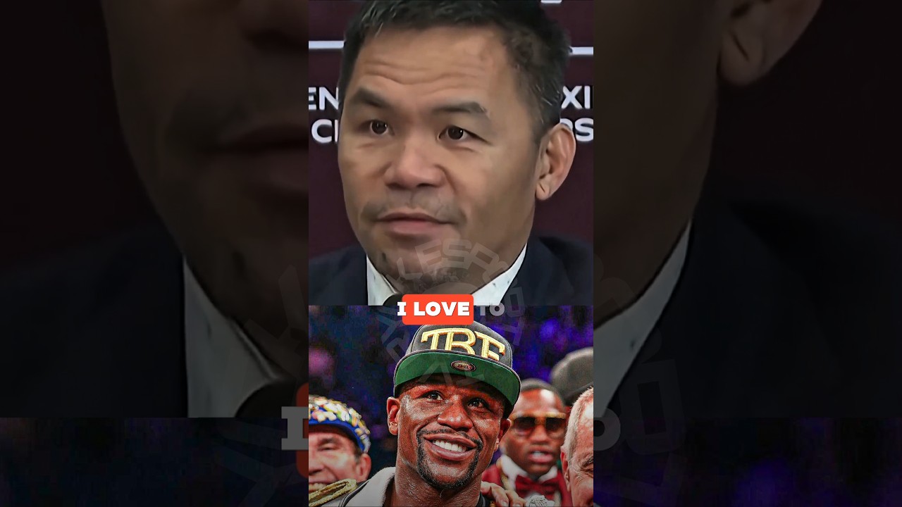 🔥 Manny Pacquiao LOVES To Fight Floyd Mayweather Again! 😱🥊 “I Want That Rematch!” 👀 