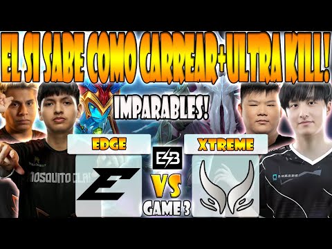 XTREME GAMING VS EDGE BO3[GAME 3]PAYK, PIPI, YADOMI VS AME, XINQ-PGL WALLACHIA SEASON 4-DOTA 2 - ESB
