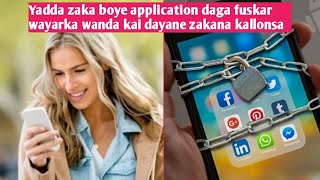 Yadda zaka boye application na sirri akan fuskar wayarka screenshot 1