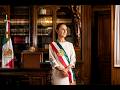 CORREDORAS MEXICANAS EN LA MURALLA Y SHEINBAUM LOS PREMIA.