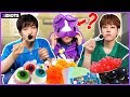 *요즘 난리난* 특이한 젤리 먹방! Weird Jelly Reviewㅣ 눈알젤리 팝핑보바 먹는 색종이 전부 리뷰!!ㅣ두얼간이(2 idiots)ㅣ엔플라잉(N.flying) 재현 차훈