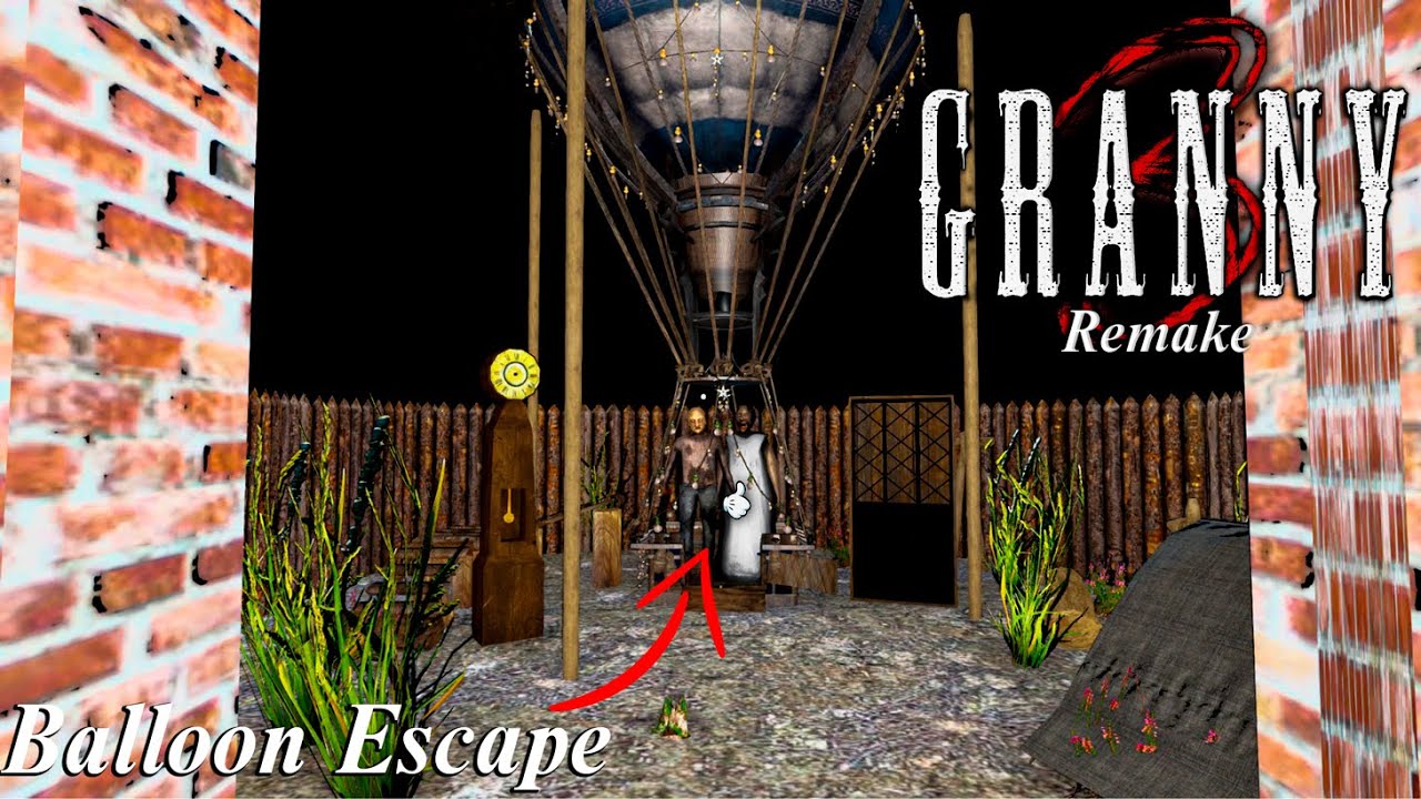 Granny 3 Remake (PC) - Balloon Escape New Update