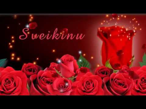 Muzikinis atvirukas su gimtadieniu - YouTube