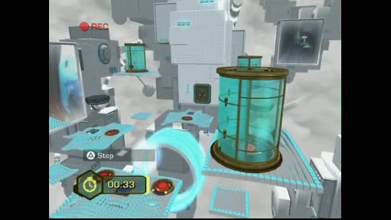 Ratchet and Clank: A Crack In Time - Gold Bolt Locations - The Great Clock sector 4