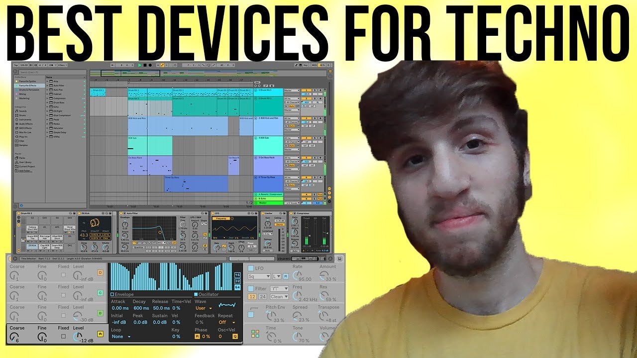 THESE Are The BEST Ableton Devices For Techno YouTube