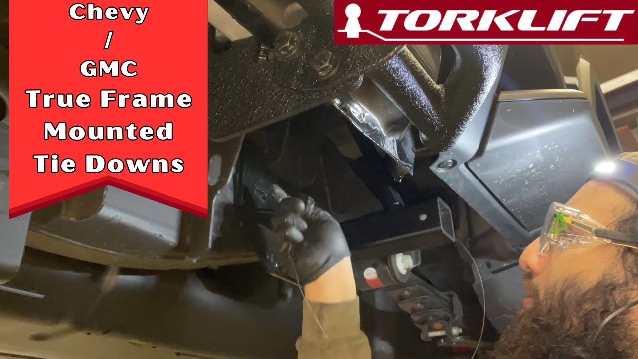 How to Install C2225 | Chevy/GMC Tie Downs by Torklift - YouTube