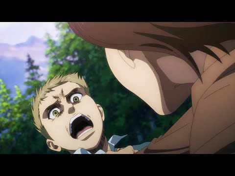Mad Gabi Attacks Falco Then Meets Kaya | Attack on Titan Final Season E11 HQ 1080p