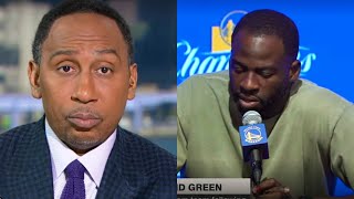 'Draymonds Leaving the Warriors' Stephen A Smith Reacts to Draymond Green Apology! Jordan Poole ESPN
