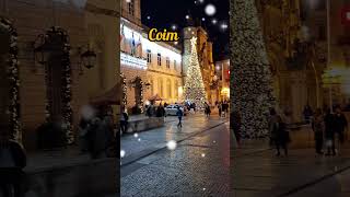 🇵🇹 Luzes de Natal, Coimbra, Portugal