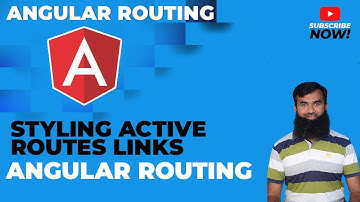 Angular Routing - Styling Active Routes Links  || Angular Tutorial