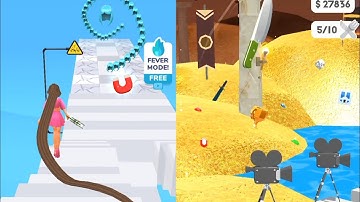 🔵 Hair Challenge 🆚 Slice It All Games Android,IOS, iPhone 14 videos | Vaal Gamerz