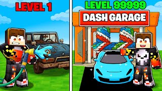 LEVEL 1 GARAGE VS LEVEL 973,683,863 GARAGE IN ROBLOX !!!