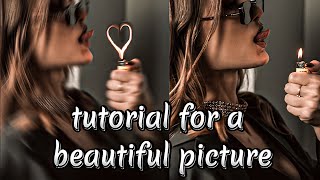Picsart/tutorial for a beautiful picture
