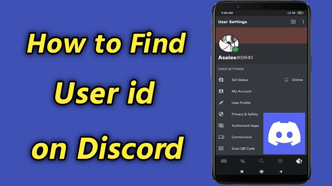How to Find Your Discord User id | Find Discord id on Mobile - YouTube