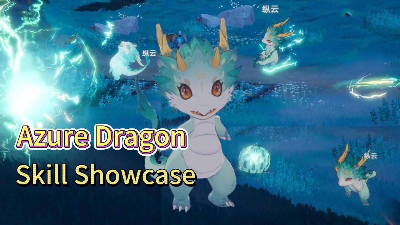 Azure Dragon Zong Yun Showcase Tower of Fantasy 3.2 Joltville Smart Servant