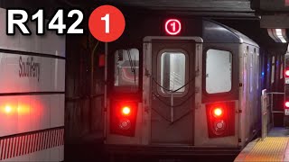 Exclusive R142 1 Train Spotted At South Ferry - Nyc Mta Subway Action